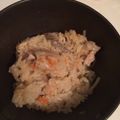 みろぼし's cooksnap of when they made 簡単☆豚とごぼう☆炊飯器ｄeおこわ中華風.