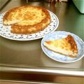 いけを's cooksnap of when they made トースターで焼けた♪ベイクドチーズケーキ.