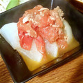 ヒロさんの嫁's cooksnap of when they made うまうま!トマトとツナと大根の煮つけ.
