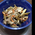szkdy's cooksnap of when they made 豚バラとごぼうの炒め煮.