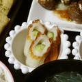 さとこぱんたーに's cooksnap of when they made 簡単！ちくわのきゅうり詰め*.
