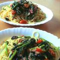 かざぴー's cooksnap of when they made フレッシュトマトとルッコラのパスタ.