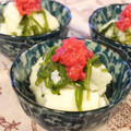 スマイルちょこ's cooksnap of when they made 長芋とメカブの梅和え.