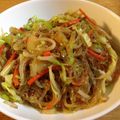 autumn1044's cooksnap of when they made 春雨だいすき・おうちで簡単チャプチェ.