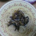 最後の果実's cooksnap of when they made [簡単]甘辛椎茸の和風パスタ.