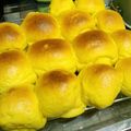 ばななＰ's cooksnap of when they made 煮かぼちゃ使って✿かぼちゃパン✿.
