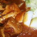 銀虎子's cooksnap of when they made ♪圧力鍋♪牛肉の赤ワイン煮.