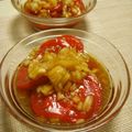 時花菜's cooksnap of when they made トマトの冷やしサラダ.