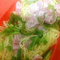 chocooR's cooksnap of when they made ルクエで☆簡単一人焼きそば.