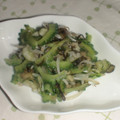 にゃにゃにゃあこ's cooksnap of when they made 簡単♪ゴーヤのみょうが合え.