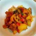 みる1204's cooksnap of when they made 肉団子と野菜の素揚げ、リンゴ甘酢あんかけ.