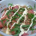 ミル丸ママ's cooksnap of when they made ねぎとろ明太子御飯♪♫♬.