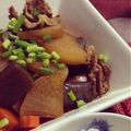 noricham's cooksnap of when they made 手抜きでもう1品☆大根とこんにゃく煮.