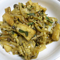 ハナレ's cooksnap of when they made *ハンペンと玉ねぎの卵とじ*.