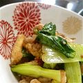 macky_'s cooksnap of when they made フライパンで☆小松菜と豚こまのお浸し.