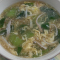 ラリー＆サラ's cooksnap of when they made 青梗菜とカニかまのスープ.