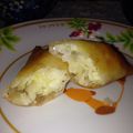カンキチっち's cooksnap of when they made 簡単♪長ねぎとチーズのミニ春巻き.