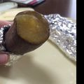 次郎丸もけ子's cooksnap of when they made 簡単 オーブントースターde焼き芋.