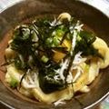 meg115's cooksnap of when they made シラス釜玉うどん.