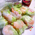 はるたんママ0727's cooksnap of when they made 簡単☆お手軽☆生春巻き♪(写真付き).