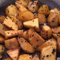 pippi36ハーフ's cooksnap of when they made フライパン１つで簡単＊揚げない大学イモ.