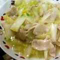 あーちゃん0220's cooksnap of when they made 簡単！ 白菜と豚肉のネギ塩バター炒め.