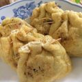 ゆきみだいふく♥'s cooksnap of when they made 納豆水菜ネギ入り油揚げ.