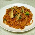 しばっち48's cooksnap of when they made 徳島半田そうめんでナポリタン.