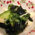 まみぷぅ415's cooksnap of when they made 酢の物～エノキ・わかめ・きゅうり～.