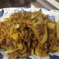 ハムさんママ's cooksnap of when they made じゃがいもとサバのカレー粉炒め.