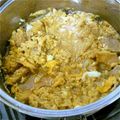 yekcim07's cooksnap of when they made 白菜と豚肉の卵とじ.