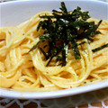snoopy♪♪♪'s cooksnap of when they made 牛乳で作る！簡単明太子パスタ☆和えるだけ.