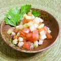 taruママ's cooksnap of when they made トマトとセロリのわさび醤油サラダ.
