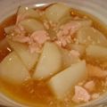 たか☆たか's cooksnap of when they made カブと魚肉ソーセージの簡単あんかけ.