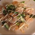 magu0111's cooksnap of when they made ◈旨み海老アスパラマヨ炒め◈旨みの幸◈.
