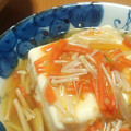 ろくチャン's cooksnap of when they made ネギとエノキのあんかけ豆腐.