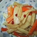 ももちろ's cooksnap of when they made ピリッと辛い★大根の甘酢漬け☆.