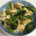 sayogon's cooksnap of when they made 小松菜と薄揚げの煮びたし.