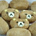 ぺかちゅ's cooksnap of when they made 稲荷でリラックマのお弁当（キャラ弁）.