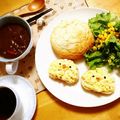 komutatata's cooksnap of when they made ❤オープンサンドでヒヨコちゃん❤キャラ弁.
