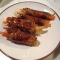 solami's cooksnap of when they made 簡単×甘辛★じゃがいもとにんじんの肉巻き.