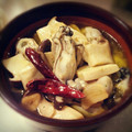 love87hana's cooksnap of when they made 牡蠣とエリンギのオイル煮＊アヒージョ.