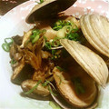 さくえり坊's cooksnap of when they made あさり、はまぐりの酒蒸し.