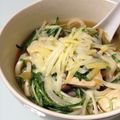 まみちぃ７'s cooksnap of when they made 恥飯　すき焼きの残りでチーズうどん.