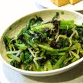 こうまさmam's cooksnap of when they made ■糖質制限■もやしほうれん草簡単海苔あえ.