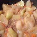 てんちゃんぷ's cooksnap of when they made 大根と人参のこってりひき肉煮.