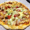うんなみ's cooksnap of when they made 上新粉*もっちりピザ生地*カリカリエッジ.