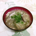 龍青空ママ's cooksnap of when they made ✽椎茸と牛蒡のホッとするお味噌汁✽.
