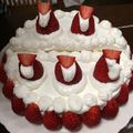 はむはむママ's cooksnap of when they made ☆ひな祭りケーキ☆.