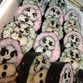 おちゃんぽん's cooksnap of when they made 簡単！雪だるま海苔巻き☆.